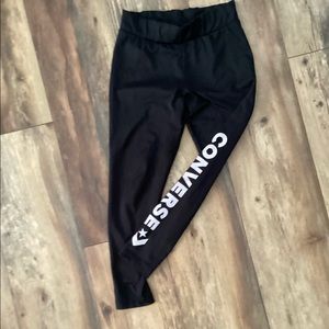 Black converse leggings